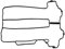 FEBI BILSTEIN 43629 Dichtung, Zylinderkopfhaube