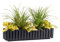 Plastkon Jardinera fency 75 cm, Antracita/Gris