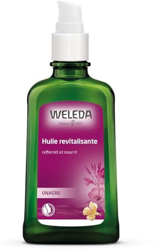 WELEDA - Huile revitalisante à l'Onagre - Raffermit, régénère et nourrit intensément - Pour les peaux matures, et tous types de peaux en particulier après 50 ans - Natrue* - Vegan*** - 100 ml