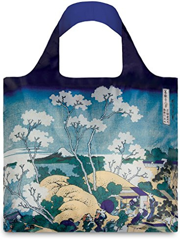 LOQI Motiv: Museum Collection Einkaufstasche Geldbörse Shopper Bag (HO.FU - Hokusai Fuji from Gotenyama)