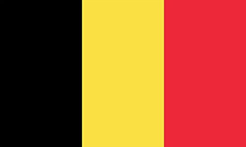 Robelli Multi Nation Monde Pays 5 X 3 Pieds Drapeaux - variété de Pays à Choisir - Belgium