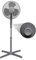 16 Standing Pedestal Fan in Matt Grey – Quiet Operation | Adjustable Height to 140cm | Oscillating & Tilting Head | Energy Efficient [A+++ Rated] | Rotary Speed Control for Home, Office & Bedroom