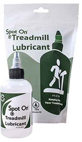 Spot On 100% Silicone Treadmill Belt Lubricant/Treadmill Lube 120 mL - Made in The USA - Easy Squeeze/Controlled Flow Treadmill Lubricant