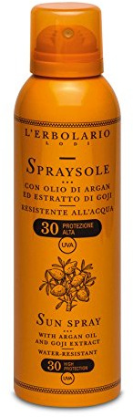 L'Erbolario Sun Spray Argan Oil and Extract of Goji with SPF 30