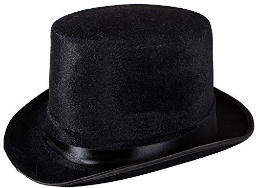 Henbrandt Top Hat Black Velour (Adult)