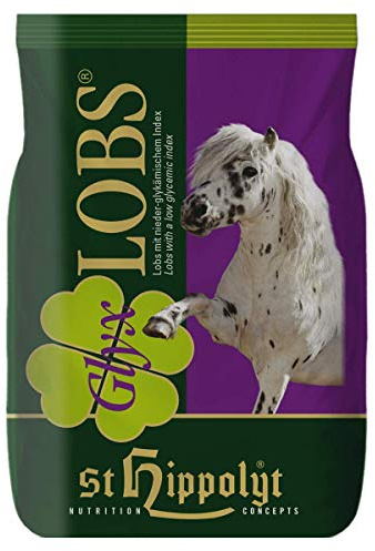 St. Hippolyt Lobs | 1 kg | Ergänzungsfuttermittel für Pferde | Mit Obst & Gemüse
