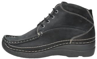 Wolky Comfort Schnürschuhe Roll Shoot - 90000 Nubukleder schwarz - 40