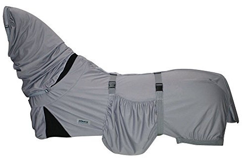 EQuest ® Sommerekzem Ekzemerdecke Culex C ³| Ganzkörper-Schutz für Pferde | reduziert Juckreiz | optimale Passform (S 125cm)