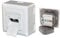 Aufputz CAT6e Netzwerkdose Class E 10/100/1000MBit/s CAT6 CAT7 CAT6a Datendose 2xRJ45