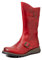 Fly London Mes 2, Stivali con Fibbia Donna, Rosso, 37 EU