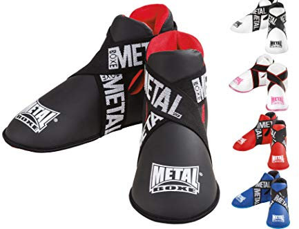 METAL BOXE Protège-Pieds Bleu S