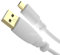 KabelDirekt – 1m Cable Micro-USB (USB 2.0, Conector USB-A al Conector Micro-B, Sincronización y Carga, blanco)