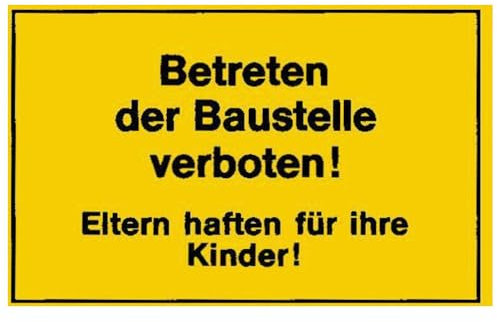 Format 4317784368216 – Verbotsschilder Betreten der Baustelle