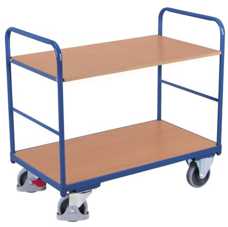 VARIOfit Etagenwagen niedrig 1.000 x 600 mm 2 Böden
