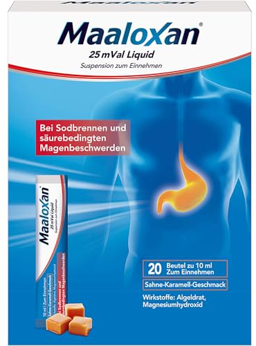 MAALOXAN 25 mVal Liquid 20X10 ml