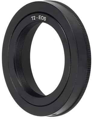 ayex Objektivadapter T Mount Objektiv Kompatibel mit Canon EOS Kameras