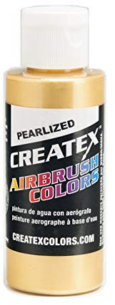 Farbe CREATEX Airbrush Colors Pearlized 5307 Satin gold