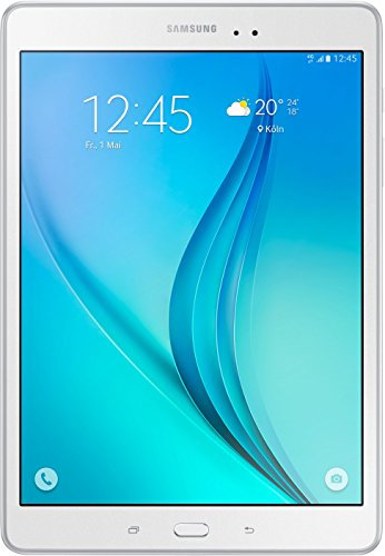 Samsung Galaxy Tab A Tablette tactile 9,7 (24,64 cm) (16 Go, Android, 1 Port USB 2.0, 1 Prise jack, Blanc) - Clavier Qwertz Allemand