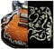 Inlay Stickers für Gitarren & Bass - Bob Weir's Cowboy Fancy Vine - Alt Weiß Perle