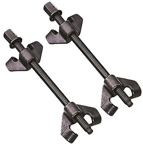 Pair of Coil Spring Compressor Suspension Clamps Steel Professional 380mm CA107