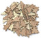 Pack of 50 25mm Wooden Xmas Trees Shabby Chic Craft Scrapbook Vintage Confetti Christmas Trees