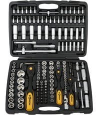 Förch Steckschlüssel Knarrenkasten 172tlg ECO 1/4”+3/8”+1/2” Nusskasten Ratschen
