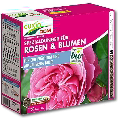 Cuxin Spezialdünger für Rosen und Blumen, 3,0 kg