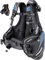 Cressi Travelight Gilet de stabilisation Mixte Adulte, Noire/Bleu, Taille S