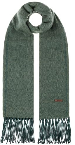 Barts Soho Business Schal Feinstrickschal Fransenschal (One Size - grün)