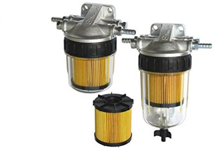 Filtro SEPARATORE Acqua Carburante E Cartuccia Ricambio Accessori Nautica (Modello B)