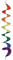 HQ-Invento TWIG125 Girouette, Multicolore, 23 x 23 x 125 cm