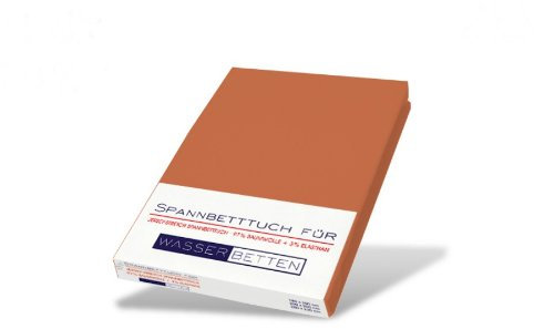 Kirsten Balk Jersey Stretch Spannbettlaken, pfirsich, 180x200-200x220 cm