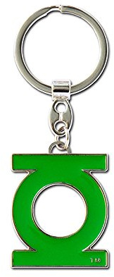 Logoshirt DC Comics - Superheld - Green Lantern Logo Schlüsselanhänger - Key-Ring - farbig - Lizenziertes Originaldesign