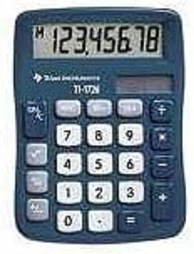 Texas Instruments TI-1726 Taschenrechner, Dualpower (Solar und Batterie)
