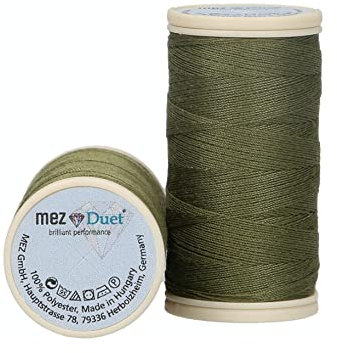 MEZ 4645100-06085 Nähgarne, 100% Polyester, 6085, Stärke 100, 100m, 9 Gramm