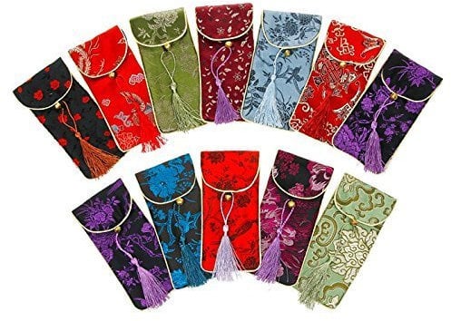Oriental Glasses Pouch / Case (Assorted - 1 Chosen at Random)