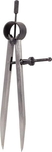 KS Tools 300.0406 Präzisions-Feder-Spitzzirkel, 280mm