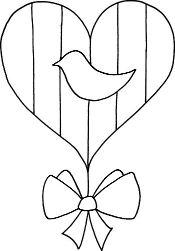 Lindsay Mason Designs LM Zendoodle Folk Heart Clear Stamp