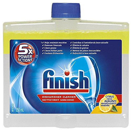 Finish Limpiamáquinas, limpieza profunda para el Lavavajillas Limón 250ml