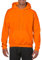 Gildan Felpa con Cappuccio in Pile Unisex, Stile G18500, Confezione Multipla, Arancione di Sicurezza (Confezione da 1), XX-Large