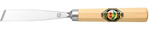 KIRSCHEN Werkzeuge 3102004 | Bildhauerbeitel mit Weißbuchenheft Stich 1 schräg - 4mm