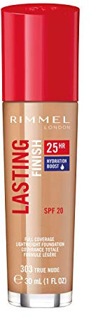 Old Product & Packaging - Rimmel Lasting Finish 25 Hour Foundation True Nude/Sand