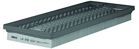 MAHLE LX 592 Luftfilter - für Fiat Punto Convertible (176), u.a. | Kompatibel mit: FIAT PUNTO, PUNTO Cabriolet, LANCIA Y
