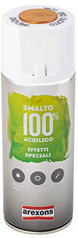 AREXONS SMALTO 100% ACRILICO EFFETTI SPECIALI METALLIZZANTE Smalto spray Oro Ducato 400 ml vernice spray universale smalto acrilico resine di alta qualità essiccazione rapida bomboletta spray
