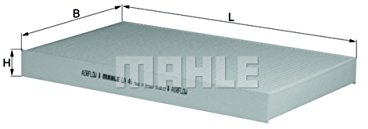 MAHLE ORIGINAL Filter Innenraumluft Partikelfilter LA 46