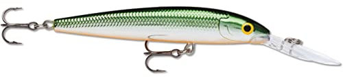 Rapala - Husky Jerk Angelköder - Widerstandsfähiges Angelzubehör - Süßwasser Spinnköder - Lauftiefe 2.4-5.7m - Fischköder 12cm, 15g - Hergestellt in Estland - Tennessee Shad