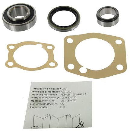 SKF Radlagersatz mit Wellendichtring VKBA 674 Position Hinterachse Außendurchmesser 62mm Höhe 111mm Länge 111mm Breite 84mm - OE Qualität