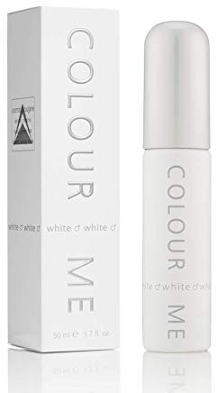 COLOUR ME White Perfume for Men. 50ml Eau de Parfums, Luxury Fragrance - Mens Aftershave, Long Lasting Fragrance for Men by Milton-Lloyd