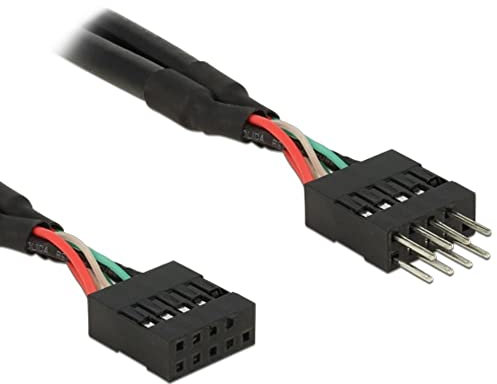 DeLOCK USB Verl Pinheader 10Pin -> 10Pin St/Bu 0.50m
