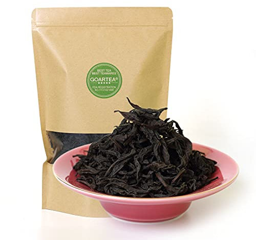 GOARTEA 100g / 3.5oz Nonpareil Supreme Fujian Wuyi Da Hong Pao Tee Dahongpao Big Red Robe Rock Loose Leaf Chinese Oolong Tea
